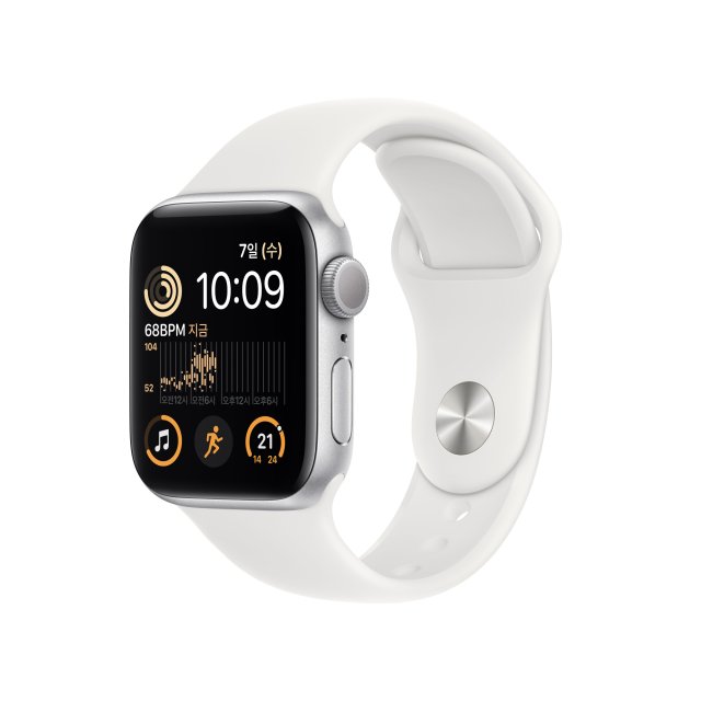 Apple 워치 SE 2세대 GPS 40mm (실버 알루미늄)