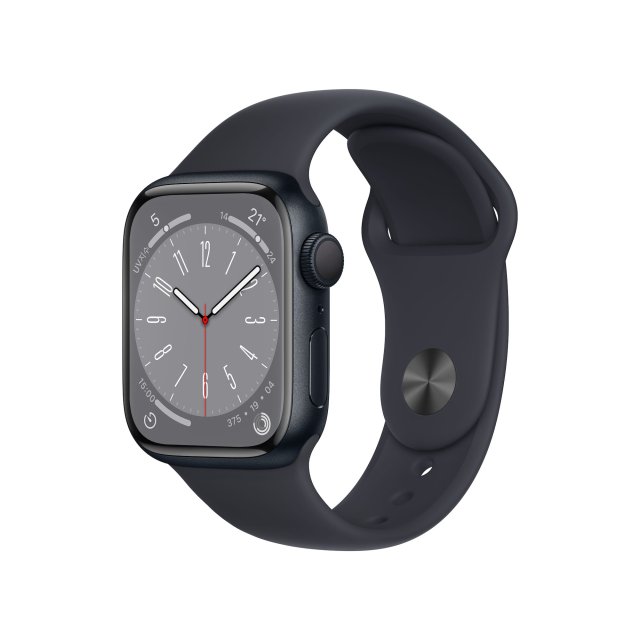 Apple 워치 8 GPS 41mm (미드나이트 알루미늄)