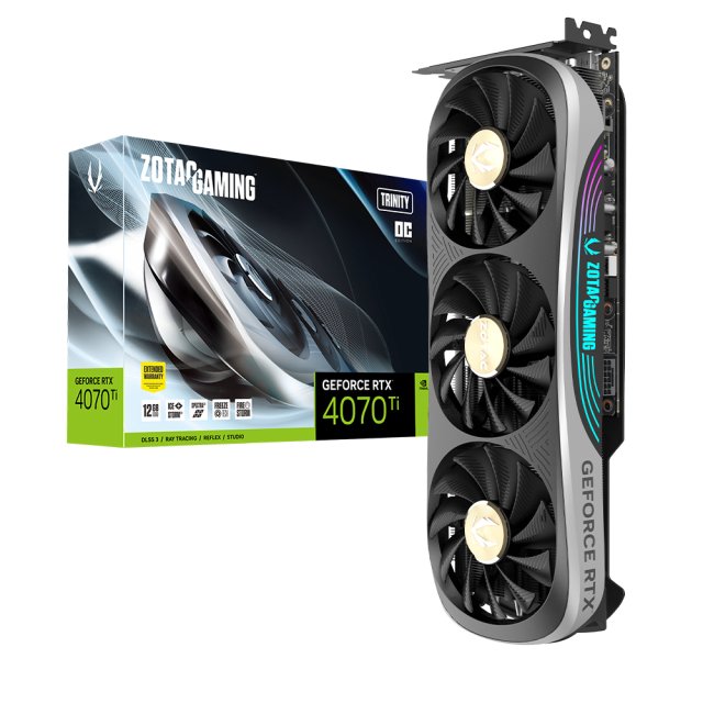 조텍 GAMING 지포스 RTX 4070 Ti Trinity OC D6X 12GB