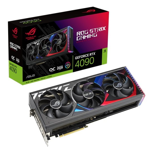 ASUS GeForce RTX 4090 ROG STRIX O24G GAMING OC D6X 24GB