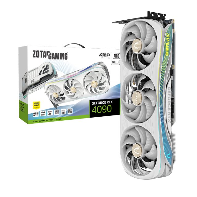 조텍 GAMING 지포스 RTX 4090 AMP EXTREME AIRO D6X 24GB White